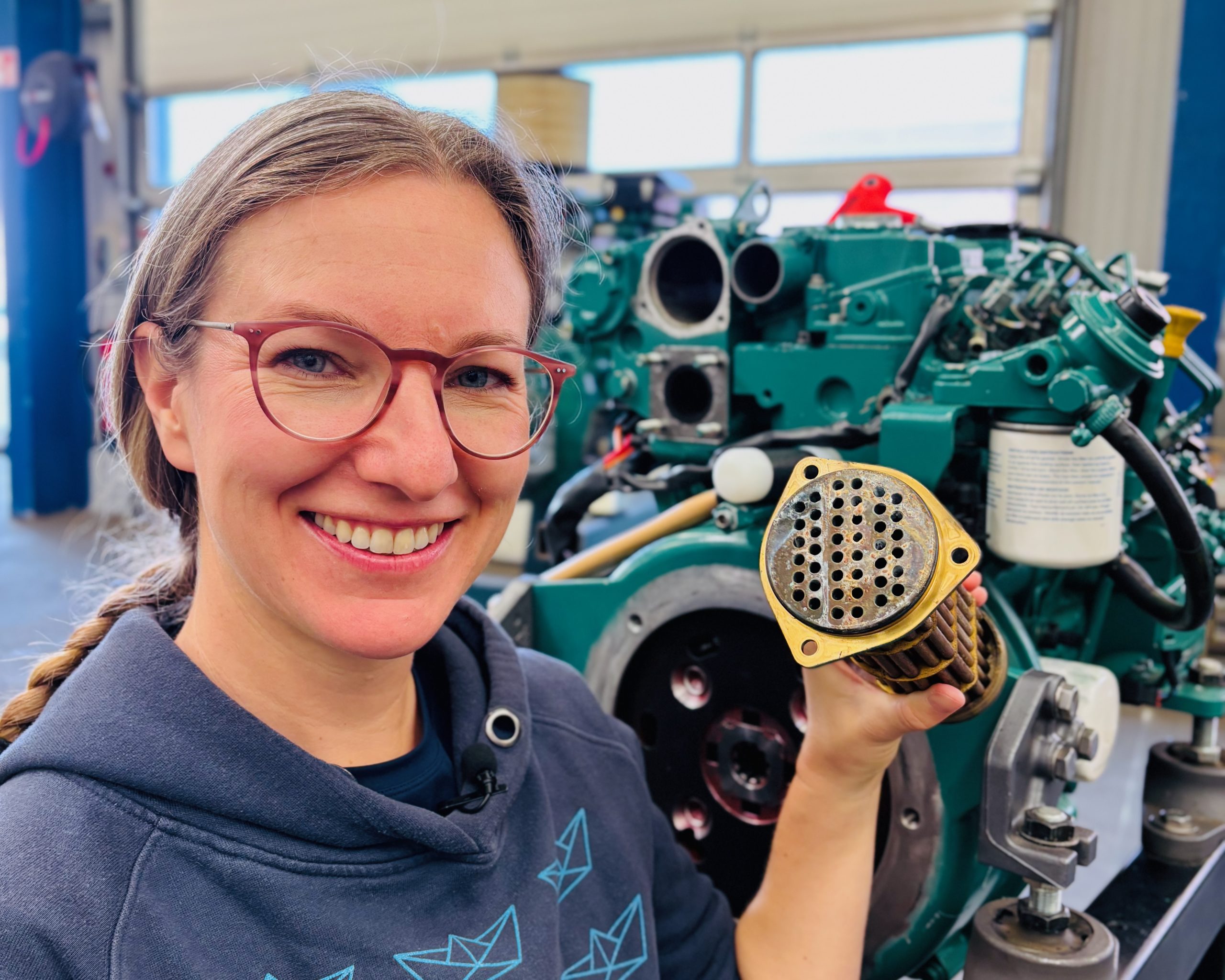 Wärmetauscher Volvo Penta Wartung